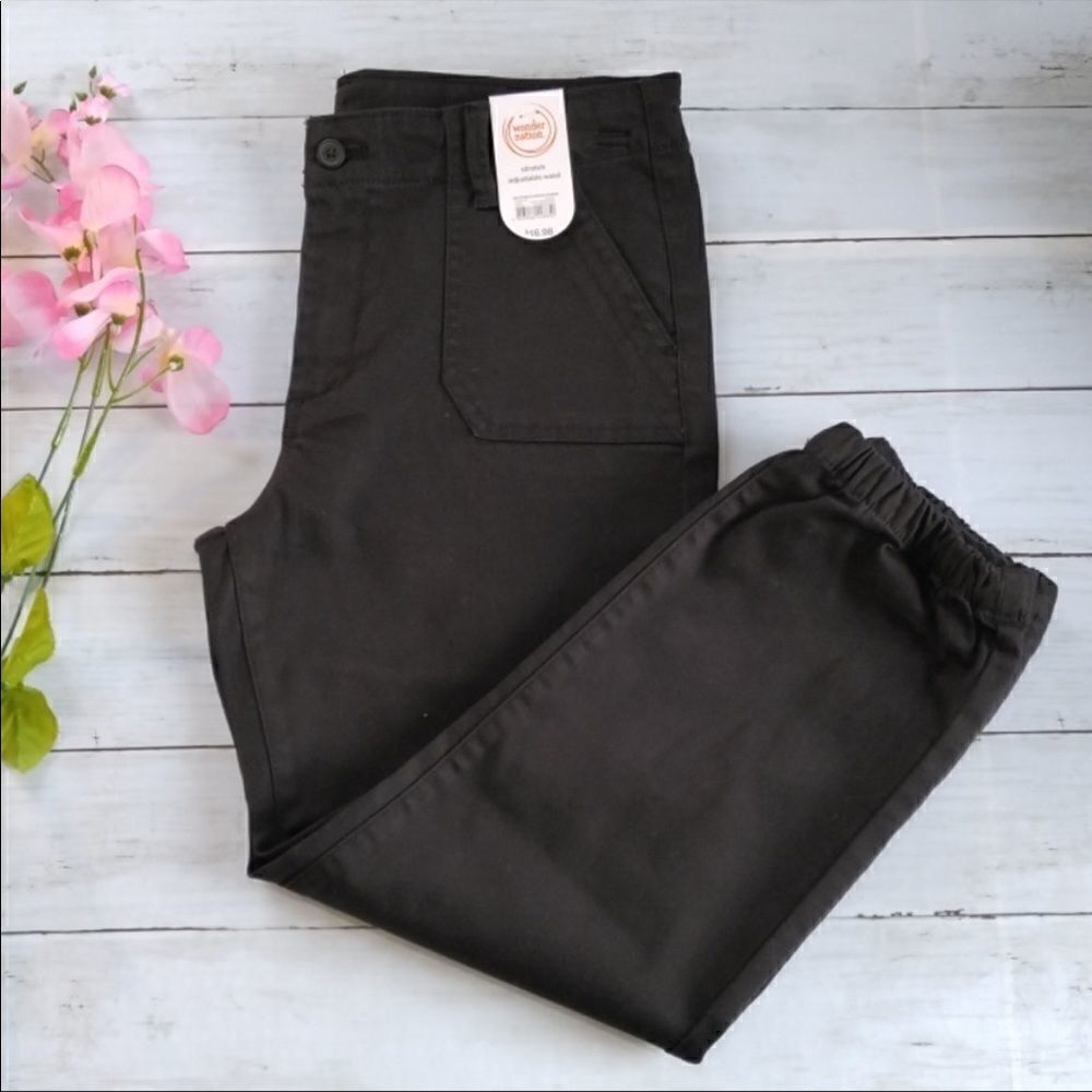 Girls Black Jogger Pants|| Large, XL